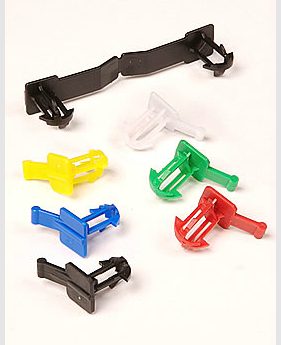 Totesnap clips, totesnap colors, container security, box security, fastener